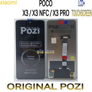 LCD TOUCHSCREEN TOUCHSCREEN XIAOMI POCO X3/X3 NFC/X3 PRO ORIGINAL POZI FULL SET