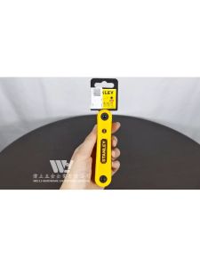 STANLEY Original 9Pcs Inch Size Folding Hex Key Set Heavy Duty 69-259-22 / Allen Key Set