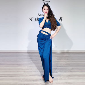 High-End Oriental Dance Practice Suit Set for Women New 2024 Modal Belly Dance Performance Costume Group Uniform