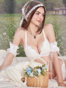 Miss Curiosity | Small Chest Gathering Bra