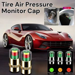 Tire Air Pressure Monitor Cap Antiskid Wheel Teeth Antitheft Car Sensitive Detection