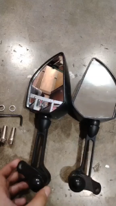 Carbon Ducati Side Mirror For Yamaha & Honda