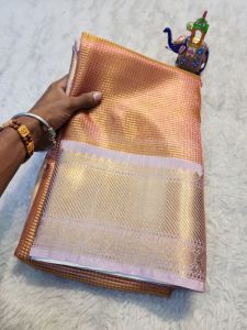 SG Ready Stock - Luxurious High Quality Banarasi Branded Celebrity Saree with contrast  Pallu