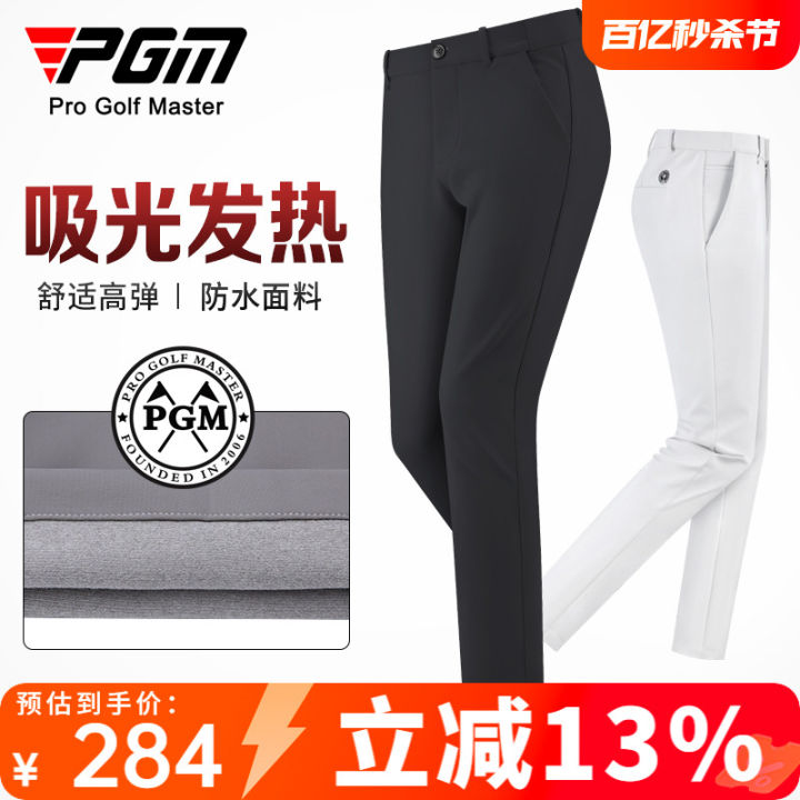 PGM Golf Pants Men Light Absorption Heating Fall and Winter Golf Shorts ...