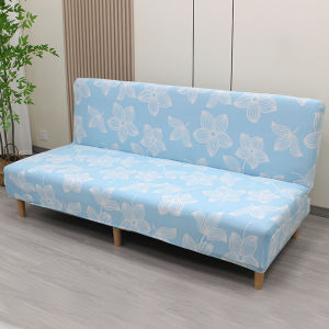 Elastic Sofa Bed Cover New 2025 Four Seasons Universal Cat Proof Foldable Dual Purpose Fabric Art No Armrest Sofa Cover