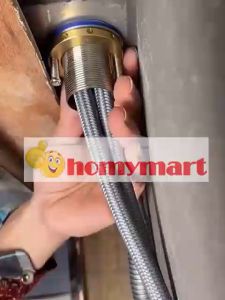 set mur drat pengunci baut kran panas dingin wastafel bak cuci piring SBP-KPD-W