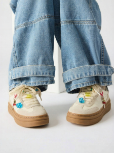 Steve Madden | Womens Spring Autumn Thick Sole Height Increasing Sneakers