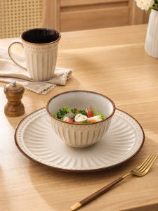 mornenjoy | Glazed Undercolor Retro Antique Style Bowls