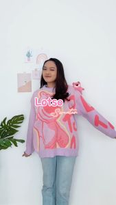 ELYCLOTH | LOTSO SWEATER | SWEATER RAJUT WANITA PREMIUM KNIT