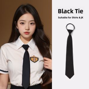 Black Decorative College Style Bow Tie