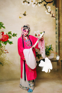 Spring 2018 Womens Traditional Opera Performance Costume Polyester Qipao with Embroidery Galactic Princess Role Play Outfit