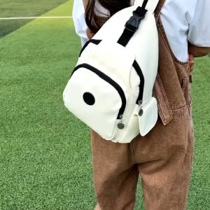 Lightweight Casual Travel Bag Fashionable Chest Bag Multi Compartment Shoulder Bag Students Universal