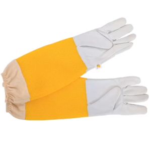 Termurah sarung tangan alat pengamanan hewan sengat madu lebah bee Promo Murah Sepasang S tangan