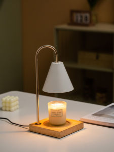 Romantic European AOSLU Iron Candle Lamp Indoor Plug-In Essential Oil Diffuser Sleep Aid Decorative Table Lamp Halogen Bulb
