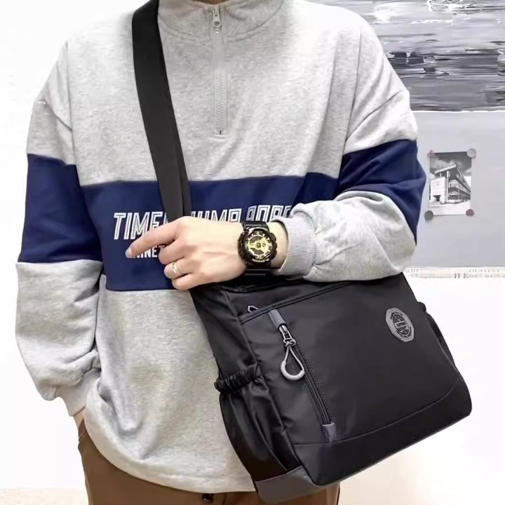 2024 New Large Capacity Men's Fashion One Shoulder Crossbody Backpack