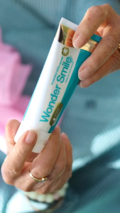 ยาสีฟัน วันเดอร์สมาย ของแท้ WonderSmile ใส่แมสไม่เหม็นน้ำลาย ฟันขาวสะอาด ลมหายใจหอมสดชื่น(ส่งฟรี)