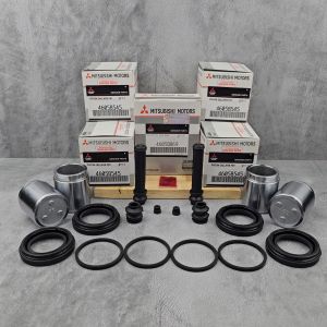 PISTON CAKRAM DEPAN+CALLIPER KIT DEPAN PAJERO DAKAR 2016 SAMPAI 2019 1SET