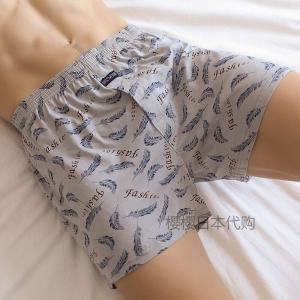 Pure Cotton High Waist Loose Mens Underwear Four Corner Pants Home Comfortable Sleepwear Short Shorts Flat Angle Pants