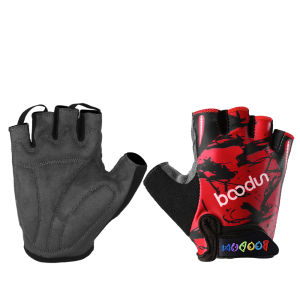 Bicycle sport gloves for children and adults anti slip wear-resistant breathable shock-absorbing outdoor riding gloves 0003&0015