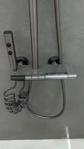 TISAS 2024 Stainless Steel Dual Source Shower Set with Bidet LED Display & 4 Effluent Modes