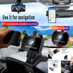 High quality Special support bracket for the car universal navigation seat for the centre console Dashboard car phone holder 360ºrotation cell phone holder mount rearview in car GPS navigation For Toyota raize Vios Fortuner Innova Corolla Altis Hiace Avan
