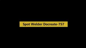 Docreate 756/757 Portable Handheld Spot Welder 18650 Battery DIY Household Touch Welding Machine For 0.1-0.25mm Nickel Sheet
