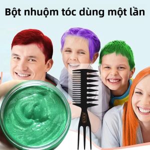 Sáp Nhuộm Tóc Tự Làm SEVICH 120g Dễ Gội Giữ Màu Lâu Thuốc Nhuộm Tóc Tạm Thời Cho Lông Mày Râu Kem Nhuộm Tóc Tạm Thời