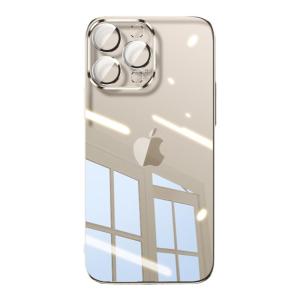 KUMENG | Transparent Soft Silicone Anti-Shock Case for iPhone 17 Pro Max Full Lens Protection