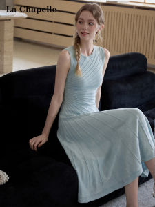 La Chapelle | Sleeveless Round Neck Slimming Summer Dress