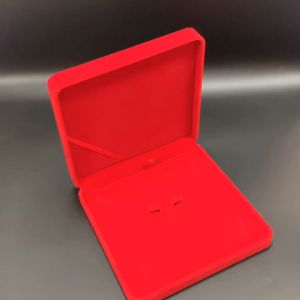 Hộp vải nhung đựng kiềng trang sức cưới size 19 x 19 cm