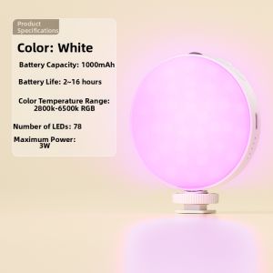 THE.TREE | Mini Portable Selfie Photography RGB Live Streaming Lighting LED Ambient Light Soft Handheld Light Pocket Beauty Lamp
