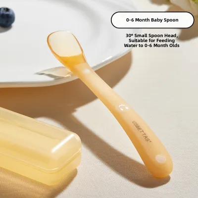 Usbettas | Silicone Baby Feeding Spoon for Newborns and Toddlers
