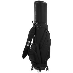PGM GOLF | Hard Shell Expandable Golf Bag 4-Wheel