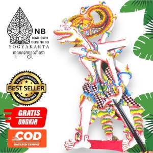 ANOMAN OBONG -+ 60 cm Wayang Kulit Sapi Asli Anoman Standar Dalang