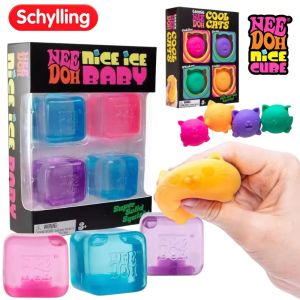Schylling | Schylling Mini Nice Cube & Cool Cats Blind BoxToy Squishy Soft Calming Stress Relief for  Decor Kids Adults Gift