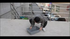 Sturdy PP Thickened Storage Basin for Restaurant and Cafeteria - Secure Placement with Hardware Fittings