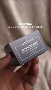 BPOM CINDYNAL Masker Komedo Deep Pores Cleansing Mengecilkan Pori Mud Mask Eksfoliasi Jeju Volcanic Clay Mask 50g Mengontrol Minyak Berlebih