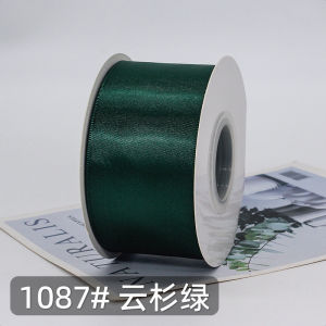 22meters/Roll Double Sided Satin Ribbons 50mm Wide for Wedding Christmas Party Handmade DIY Gifts Boxs Wrapping Accessories