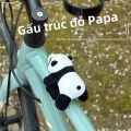 Đồ Trang Trí Xe Đạp Leo Núi Hình Gấu Trúc Đồ Trang Trí Dây Treo Xe Máy Đồ Trang Trí Xe Điện Đồ Trang Trí Động Cơ Phụ Tùng Sáng Tạo Nhỏ. 