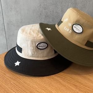 หมวกเด็ก 2ปี-7ปี รอบหัว: 52-54 cm. ส่วนบุคคล: หมวกเด็นป่า, แคมปิ้ง, สีทูโทน หมวกบักเก็ต (Bucket)