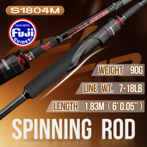 Cần Câu Tay Quay Seasir Salminus XF M/MH 1.83M Lực Kéo 7-9KG 4 Khúc Sức Mạnh Cao Vòng Dẫn Hướng FUJI O Cần Câu Du Lịch Đa Năng
