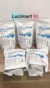 Bột uống Collagen Peptides thủy phân loại I & III Micro Ingredients túi 454g [Hàng Mỹ]