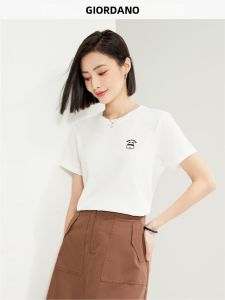 Cotton Short Sleeve Round Neck T-Shirt