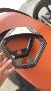 ครอบไมล์ Giorno125 ครอบหน้าปัด ครอบเรือนไมล์แต่ง สำหรับ Honda Giorno+ จีออโน่ ติดตั้งง่ายด้วยตัวเอง 2025 ใหม่(ร้านค้าไทย）