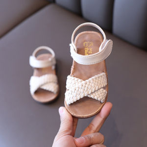 HANGZE | Cool Summer New Design Soft Bottom Magic Tape Princess Sandals
