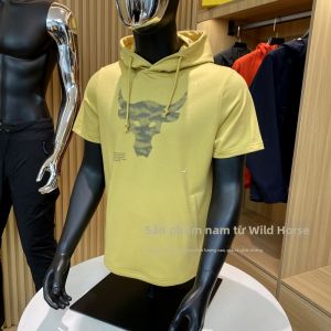 Áo Thun Hoodie In Kỹ Thuật Số cho Nam