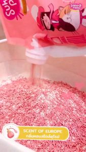 Sukina Petto ทรายแมวเต้าหู้ผสมมันสำปะหลัง Premium 2 in 1 กลิ่นหอมสไตล์ยุโรป ปลอดภัย ไร้ฝุ่น ขนาด 6L