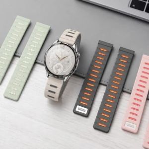22mm Universal Silicone Band for Garmin Fenix8 47mm/Forerunner 965 265 Magnetic Bracelet for Garmin instinct 2/Fenix 7Pro Correa