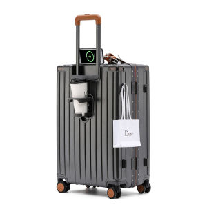AIRWAYTRAVEL | High-End Aluminum Framed Travel Luggage with Lock