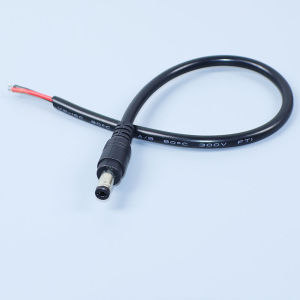 18AWG 5.5x2.1mm 5.5 * 2.1 mm DC Male Female Power Plug Cable Jack Adapter Connector 12V 10A Power Supply Cord DIY For CCTV LED